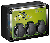 Elcykelladdare - TG BCS 3 LED