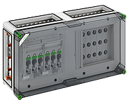 Kombinerad säkringskapsling - GST 402 KN-250